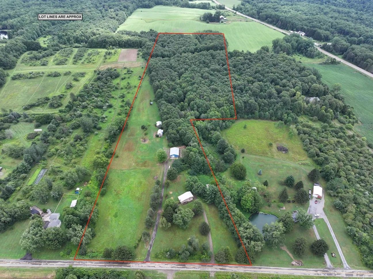 25 acres House with Shop and Barns in Collins NY 13849 Brewer Rd - Collins, New York, 14034