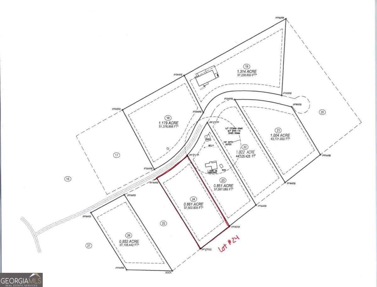0.86 Acres of Land for Sale in Dawsonville, GA - Dawsonville, Georgia, 30534