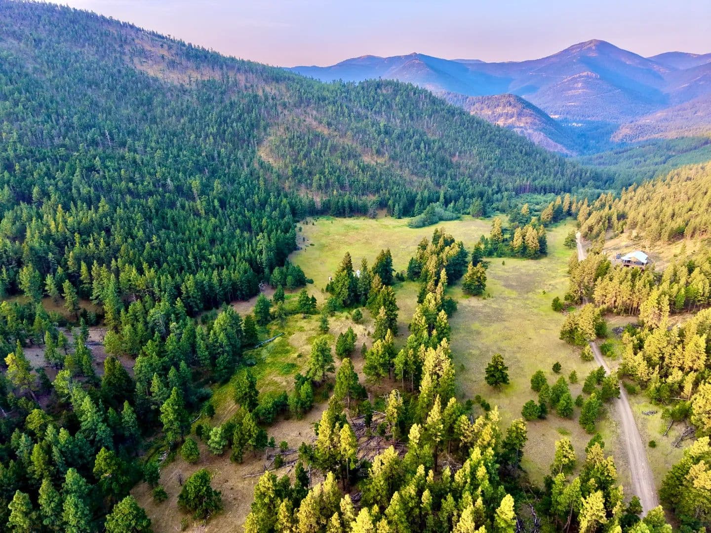 Wooded and Wild Wolf Creek Canyon - Wolf Creek, Montana, 59648