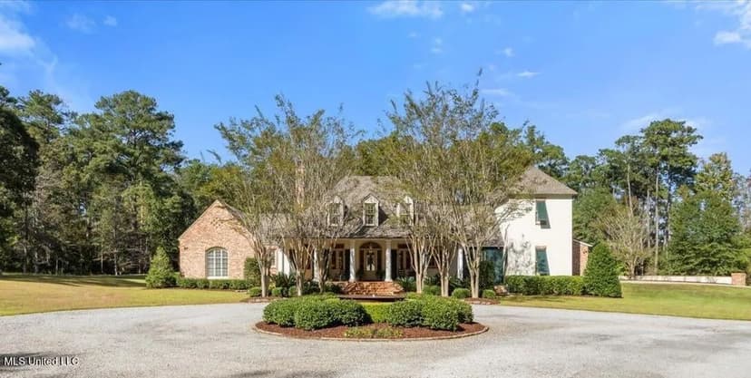 Luxury French Acadian Estate for Sale in Summit MS