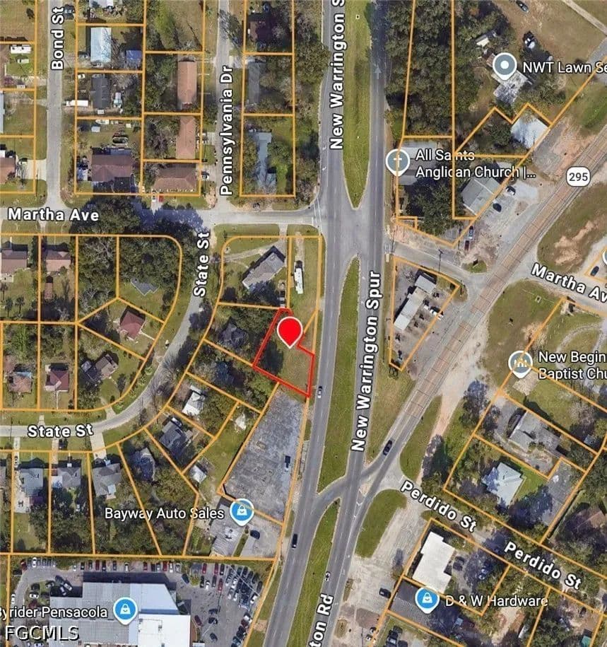 0.19 Acres of Land for Sale in Pensacola, FL - Pensacola, Florida, 32506