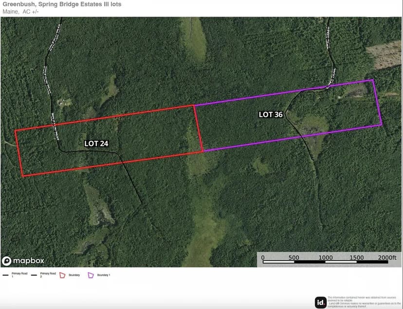 Greenbush, Wolf Run Trail & Otter Trail Lots