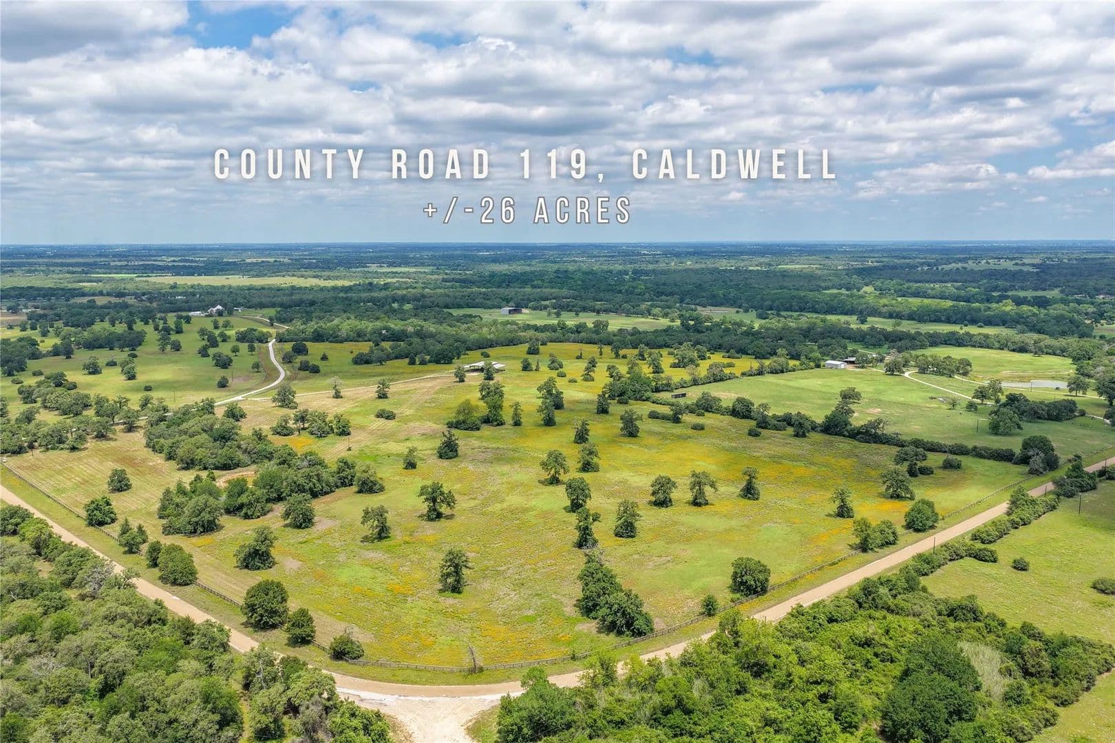 26 Acres of Land for Sale in Caldwell, Texas - Caldwell, Texas, 77836