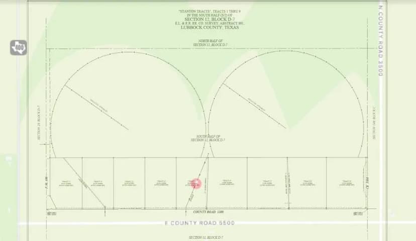 Property from County Rd 5500 - KW