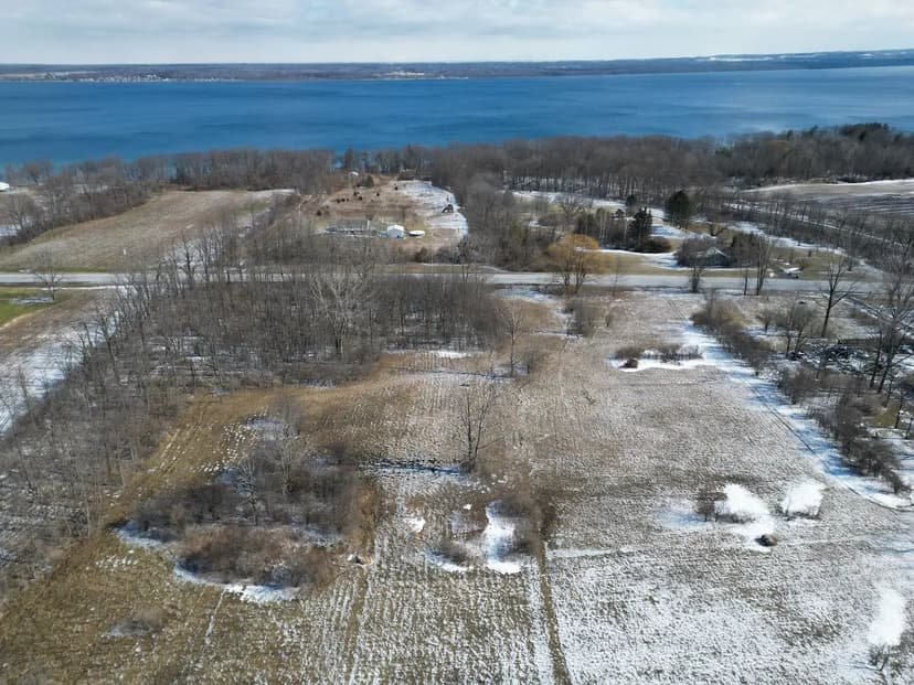 25 acres Recreational Land with Seneca Lake Views in Penn Yan NY State Route 14