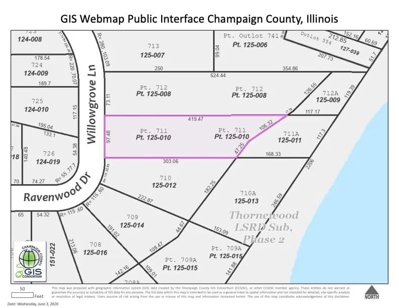 Property from 1114 Willowgrove Lane - KW - Mahomet, Illinois, 61853