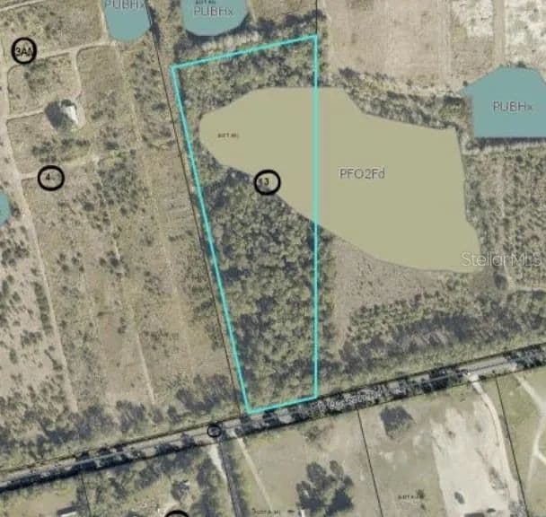 Property from E OSCEOLA ROAD - KW - Geneva, Florida, 32732