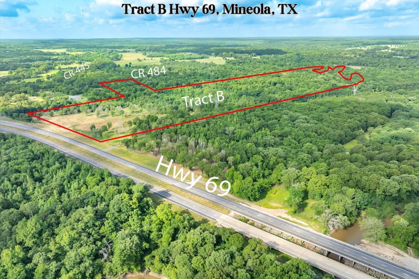 Tract B HWY 69, Mineola  - Mineola, Texas, 75773