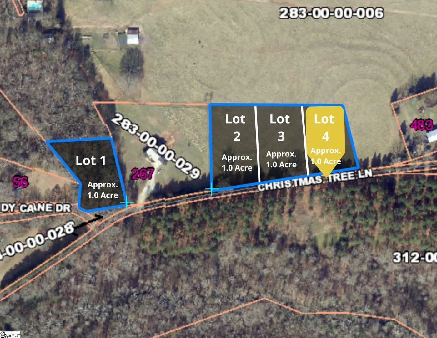 Vacant Land in Woodruff - Woodruff, South Carolina, 29388