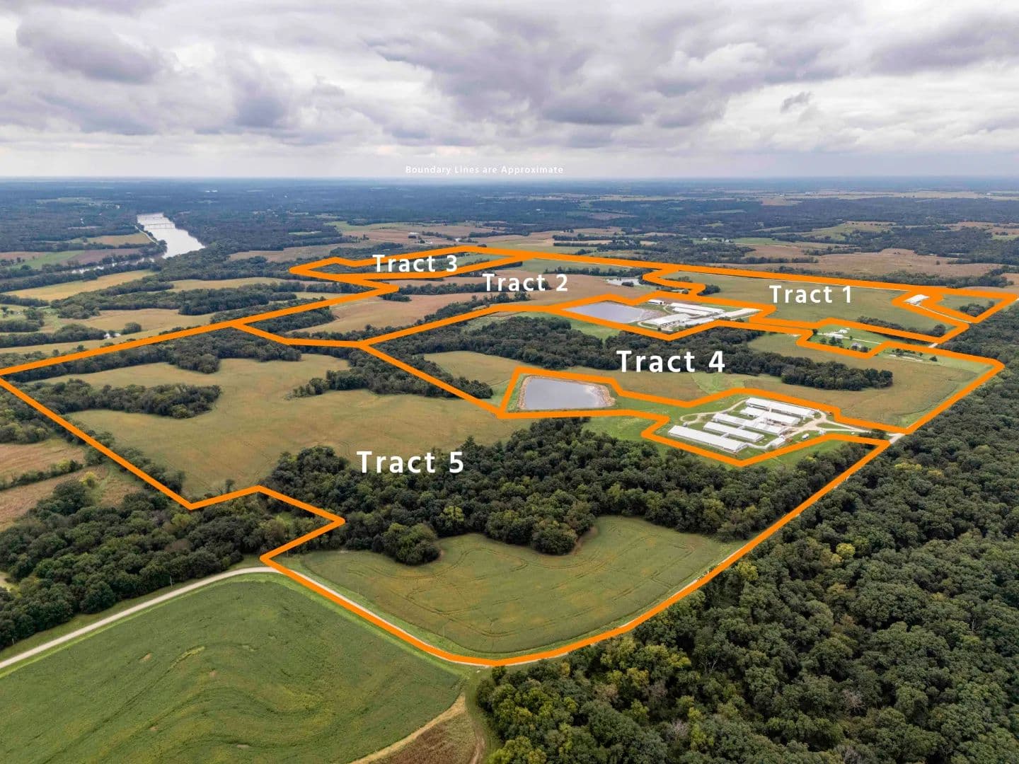 Osage Avenue, Keosauqua, Van Buren County, IA Land for Sale at Auction – Keo Breed–to–Wean Farmland - Iowa, 52565