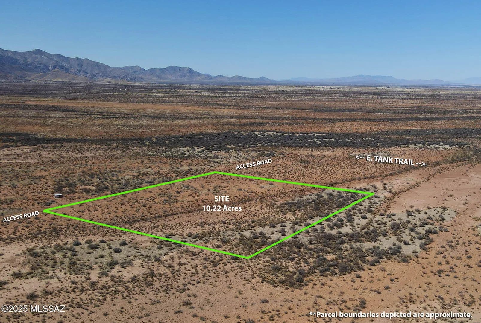 Property from 10.2 Acres E Tank Trail #269 - KW - Pearce, Arizona, 85625