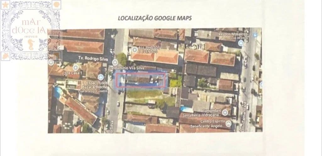 Terreno com Chalé a venda no Macuco em Santos / SP - land for sale