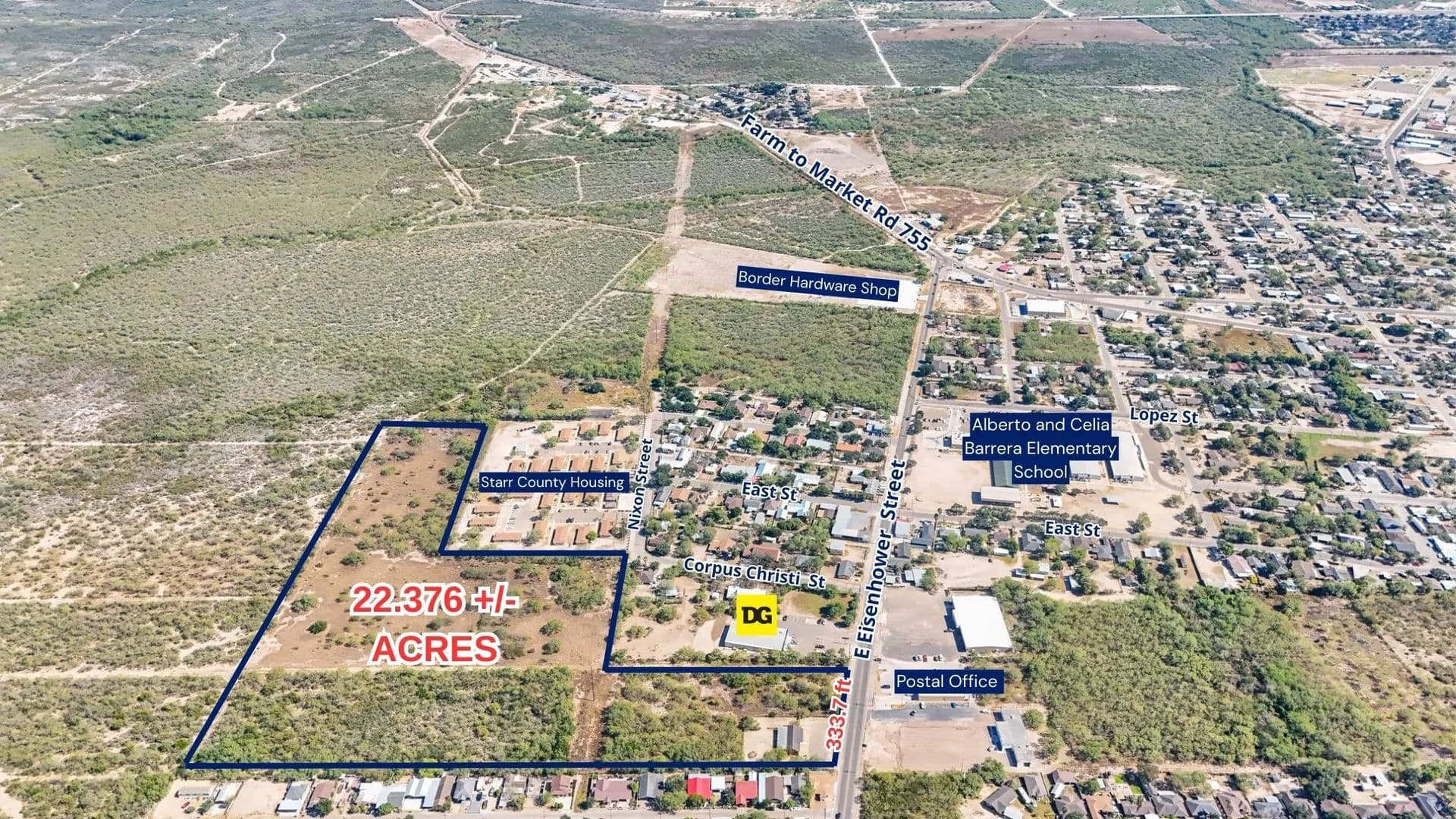 Vacant Land (10+ Acres) in Rio Grande City - Rio Grande City, Texas, 78582