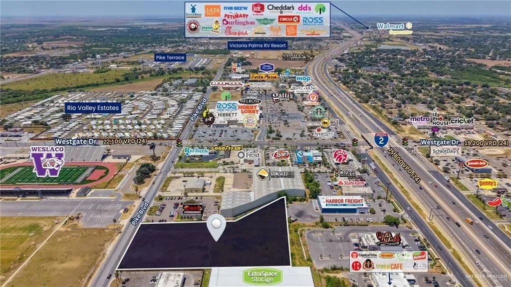 Land -Retail in Weslaco - Weslaco, Texas, 78596