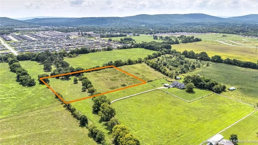 Property from Tract 1 (5 Acres) Foster Lane - KW