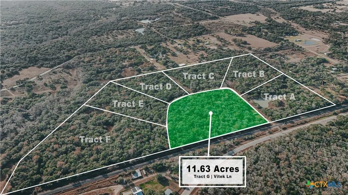 11.68 Acres of Land for Sale in Inez, TX - Inez, Texas, 77968