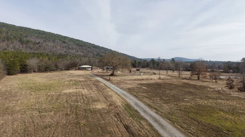 60 Acres with a Barndominium in Pushmataha County, OK 