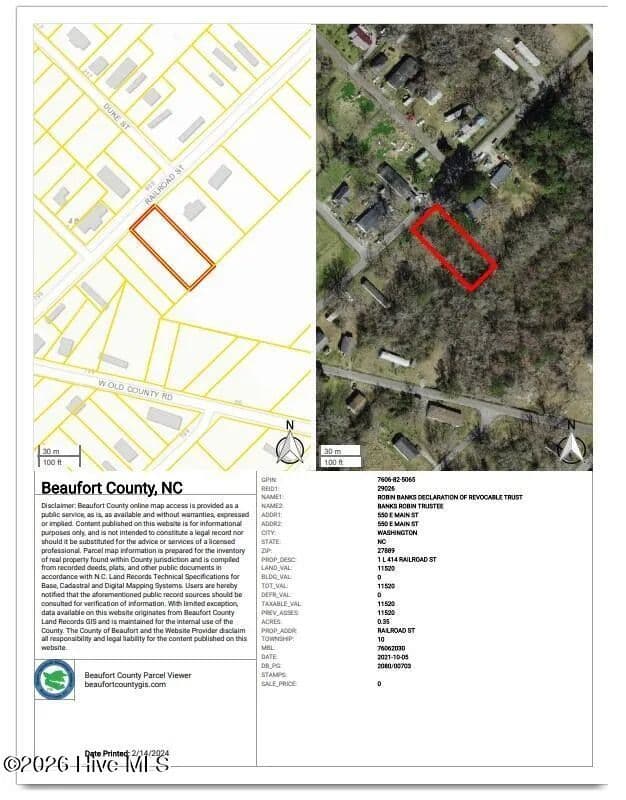 Vacant Land in Belhaven - Belhaven, North Carolina, 27810