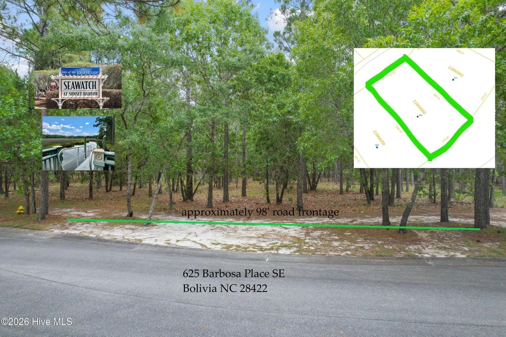 Property from 625 Barbosa Place SE - KW - Bolivia, North Carolina, 28422