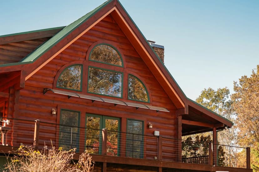 31 Acres with a Log Home in Meigs County, TN 