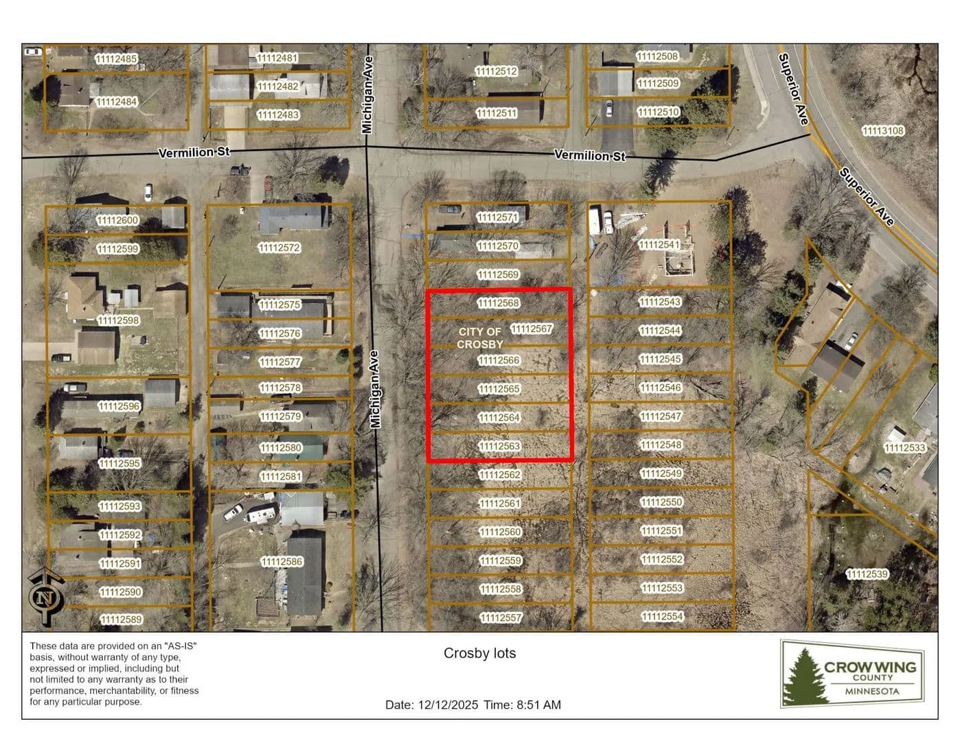Vacant Land in Crosby - Crosby, Minnesota, 56441