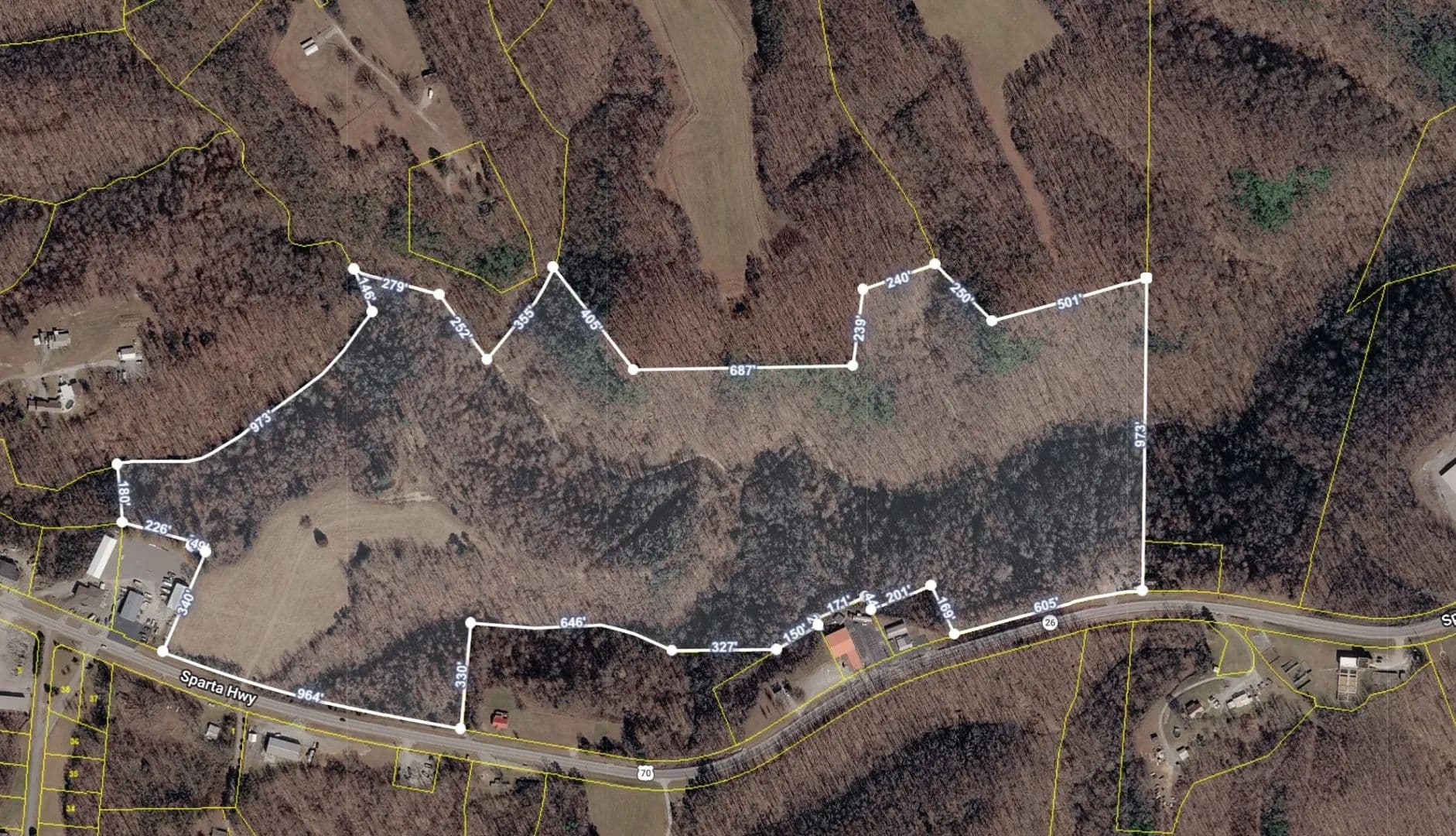 63.5 Acres of Land for Sale in Smithville, TN - Smithville, Tennessee, 37166