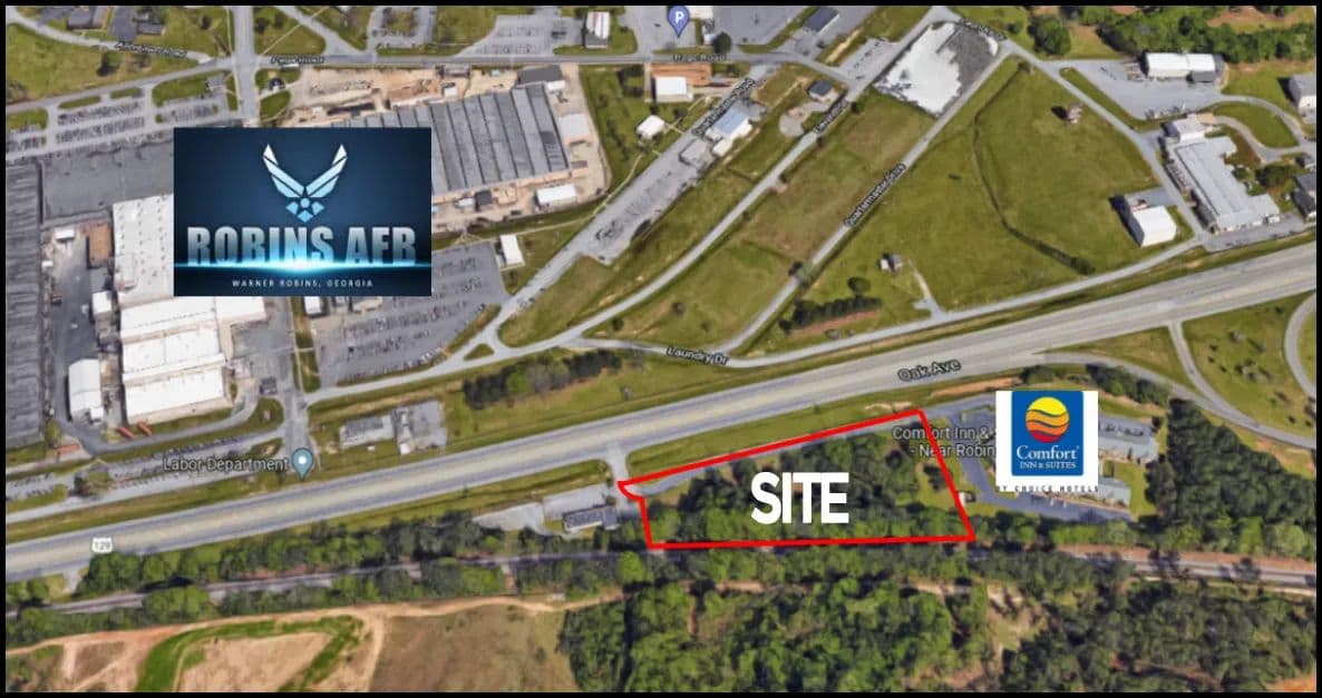Vacant Land (0-10 Acres) in Warner Robins - Warner Robins, Georgia, 31088