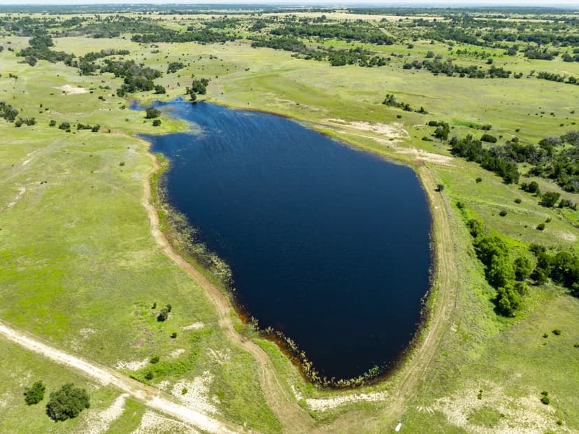 1035 Acres with 10 Plus Acre Lake west of Evant, TX, in Hamilton County