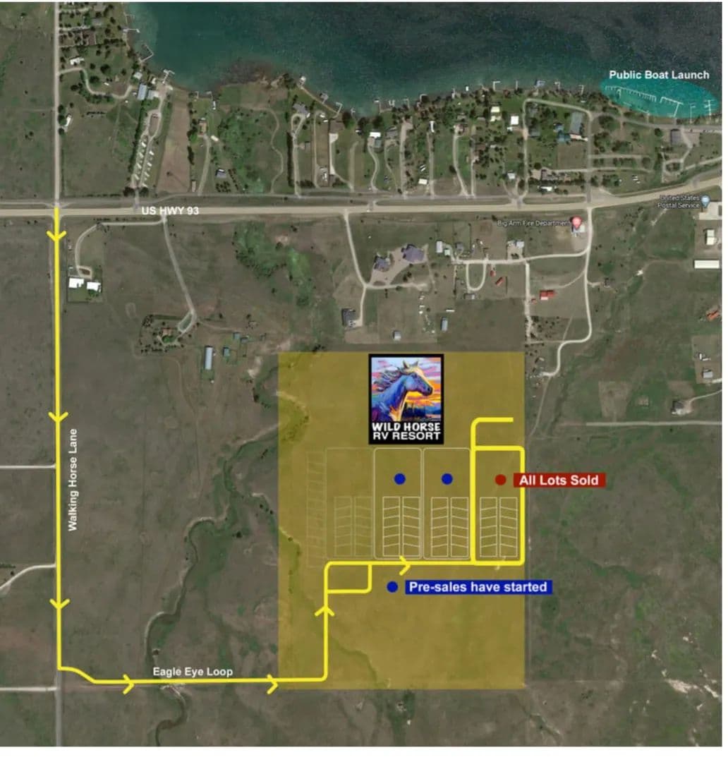0.1 Acres of Land for Sale in Big Arm, MT - Big Arm, Montana, 59910