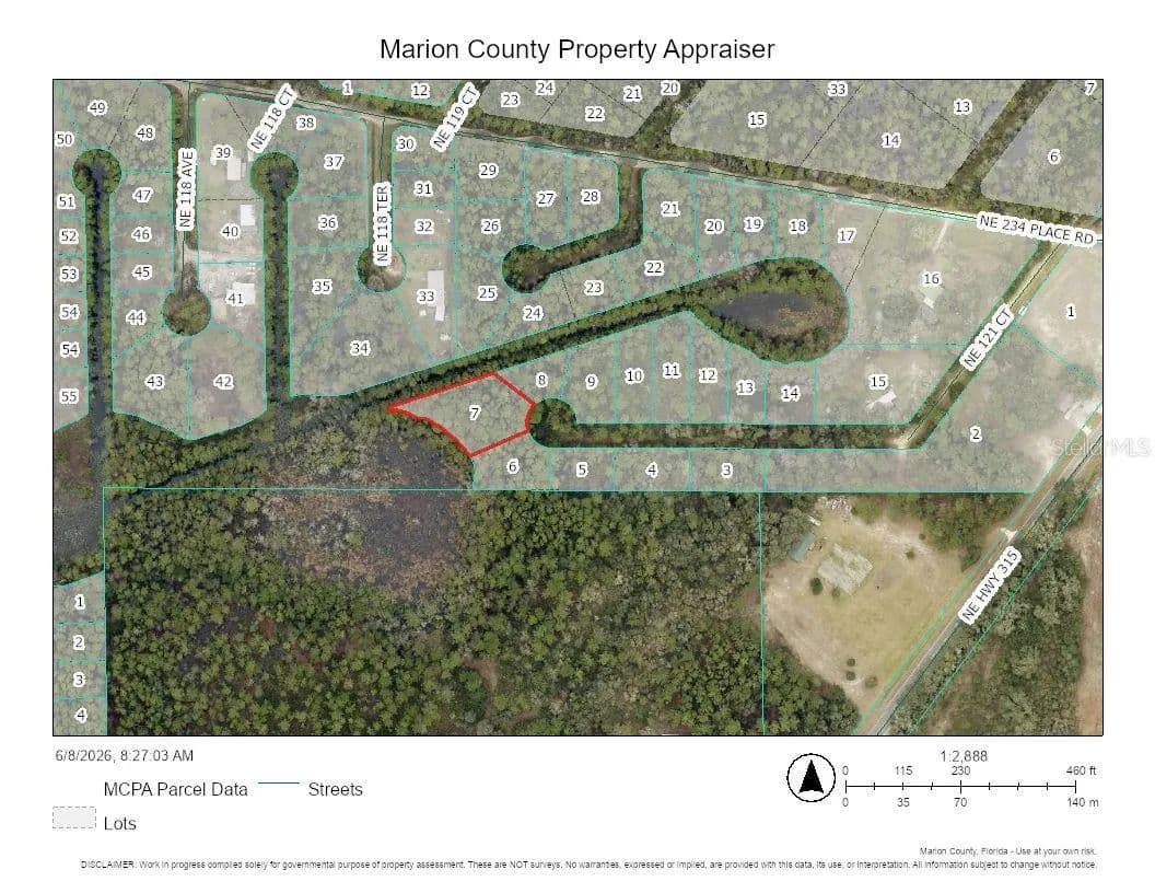 Property from TBD NE 121ST COURT - KW - Fort Mc Coy, Florida, 32134