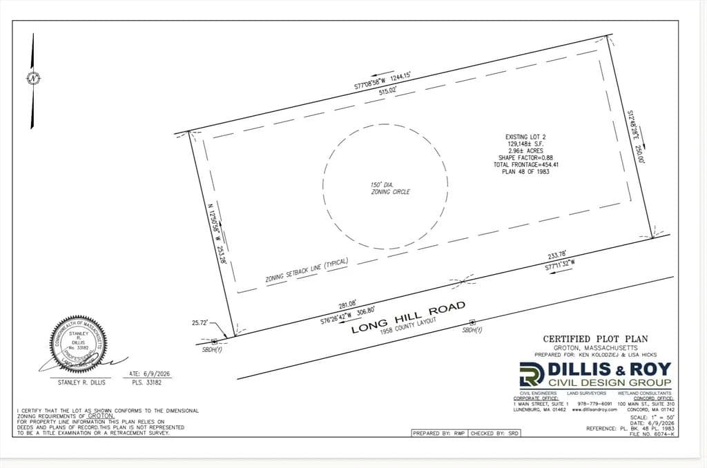 Vacant Land in Groton - Groton, Massachusetts, 01450
