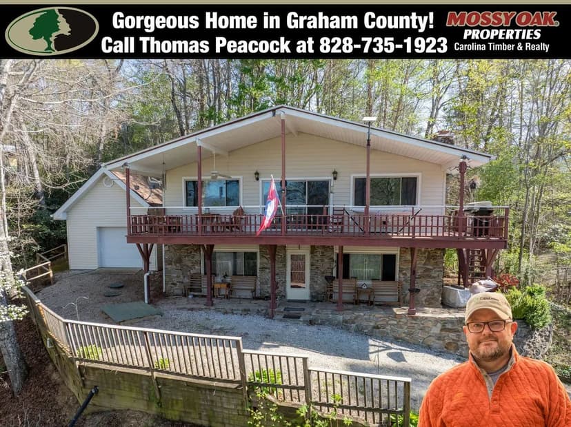 Super Cool Home on .57+/- Acres in Tobacco Branch!