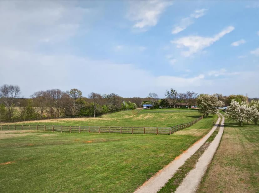 Farm Near Tryon with Custom Home and Kennel facility
