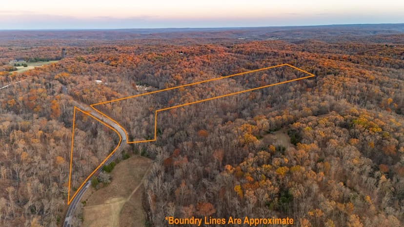 Build Your Dream Home on 25 Scenic Acres Ideal for Hunting – Franklin County