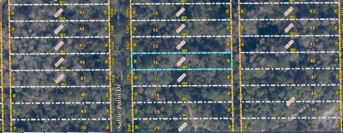 Property from 1033 SABLE PALM DRIVE - KW - Christmas, Florida, 32709