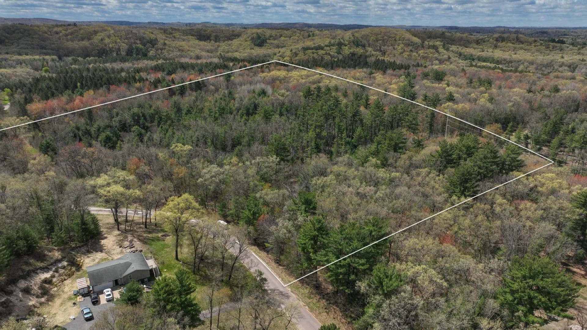 12.65-Acre Wooded Build Site & Recreational Hunting Land for Sale Near Tomah, Wisconsin | Premier Country Homesite with Trophy Whitetail Habitat - Tomah, Wisconsin, 54660