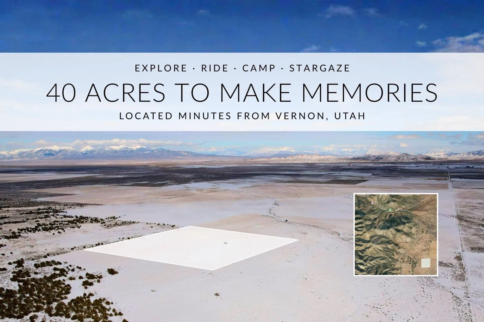 Land -Single Family Acreage in Vernon - Vernon, Utah, 84080