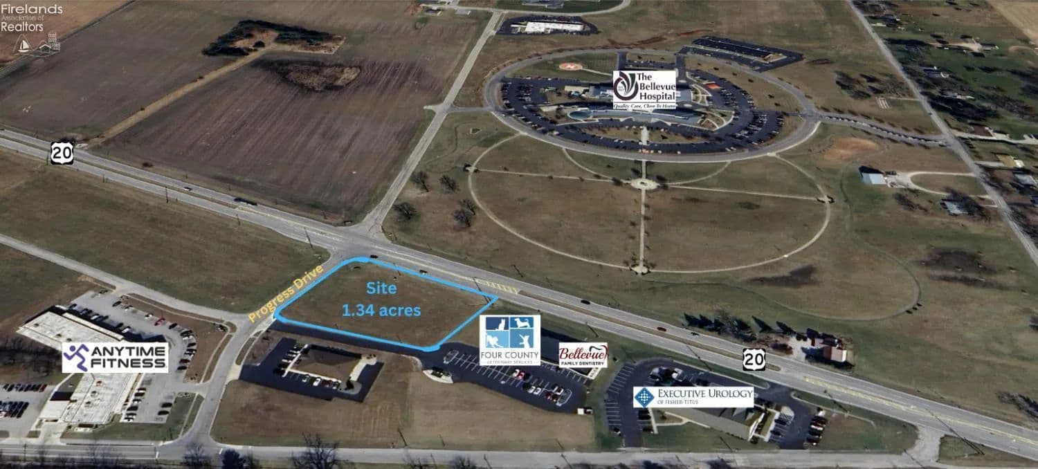 1.34 Acres of Land for Sale in Bellevue, Ohio - Bellevue, Ohio, 44811