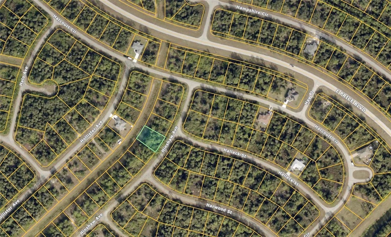 Property from Lot 23 HINSHAW AVENUE - KW - North Port, Florida, 34288