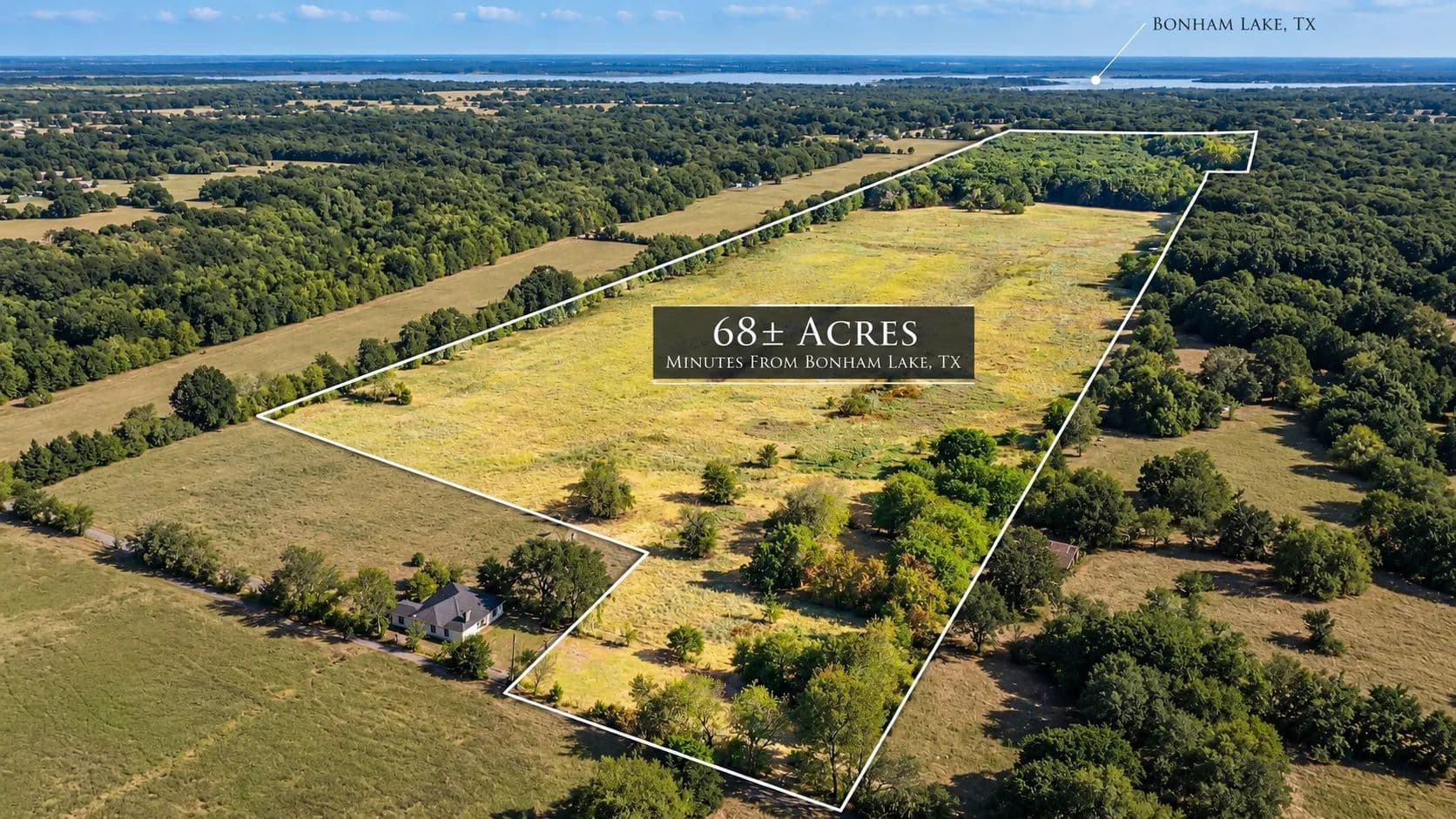 68± Acres Near Lake Bonham | Bonham, Texas - Bonham, Texas, 75418
