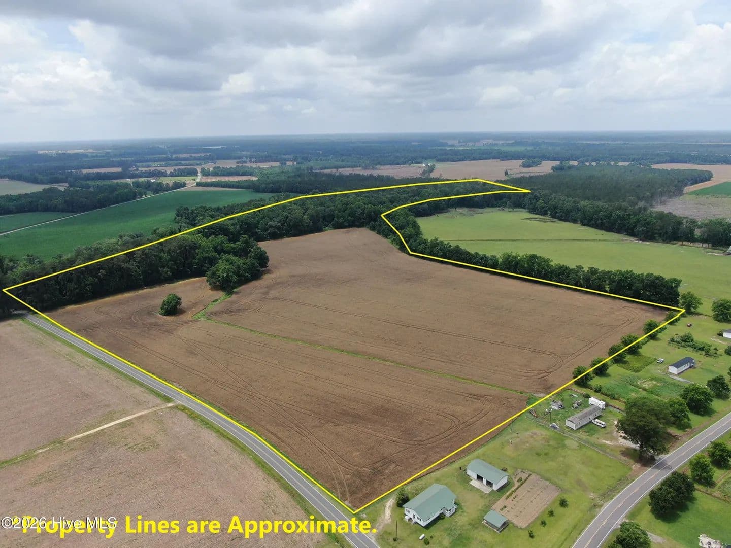 56 Acres of Land for Sale in Fairmont, NC - Fairmont, North Carolina, 28340