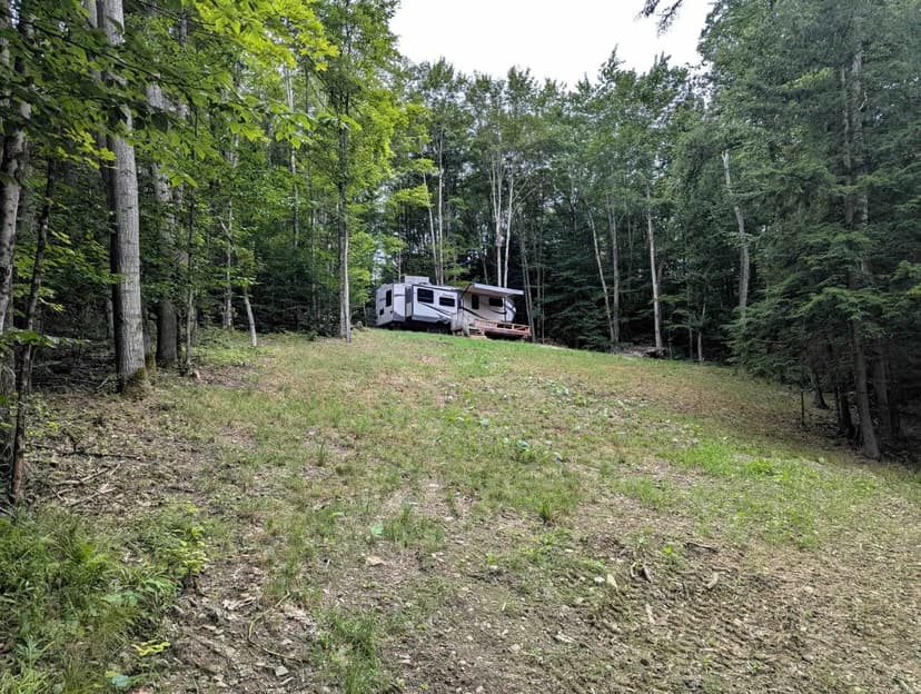 6 acre Wooded Retreat with Camper and Streams in Cohocton NY Akins Rd