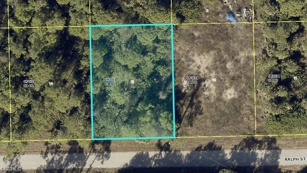 Property from 1115 Ralph Street E - KW - Lehigh Acres, Florida, 33974