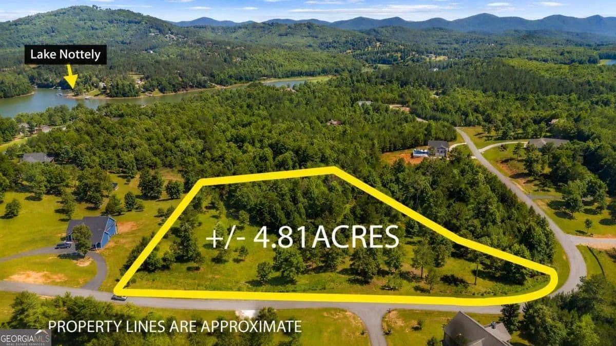 4.81 Acres of Land for Sale in Blairsville, GA - Blairsville, Georgia, 30512