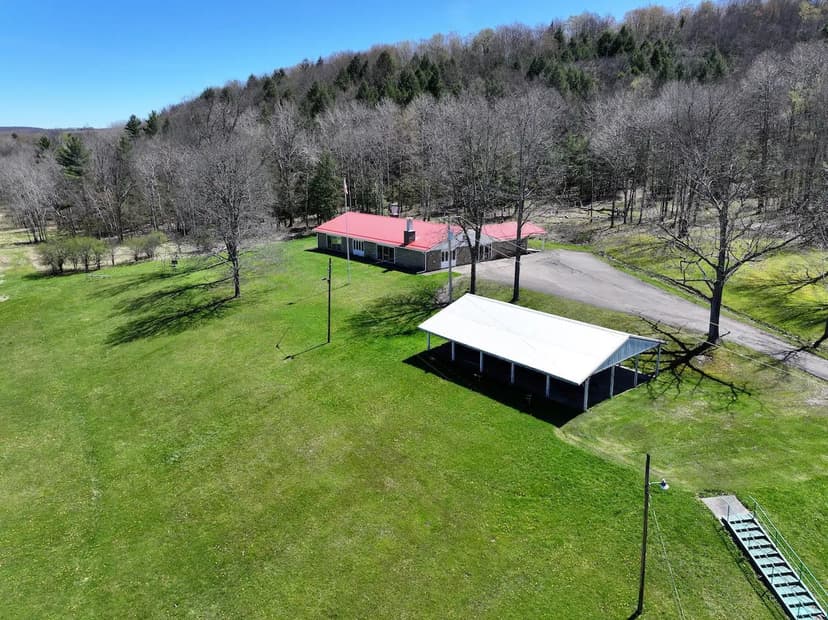 262 acres Recreational Retreat and Building with Campground Potential and Event Venue in Scio NY 3827 Vandermark Rd