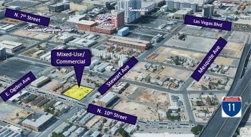 Land -Retail in Las Vegas - Las Vegas, Nevada, 89101