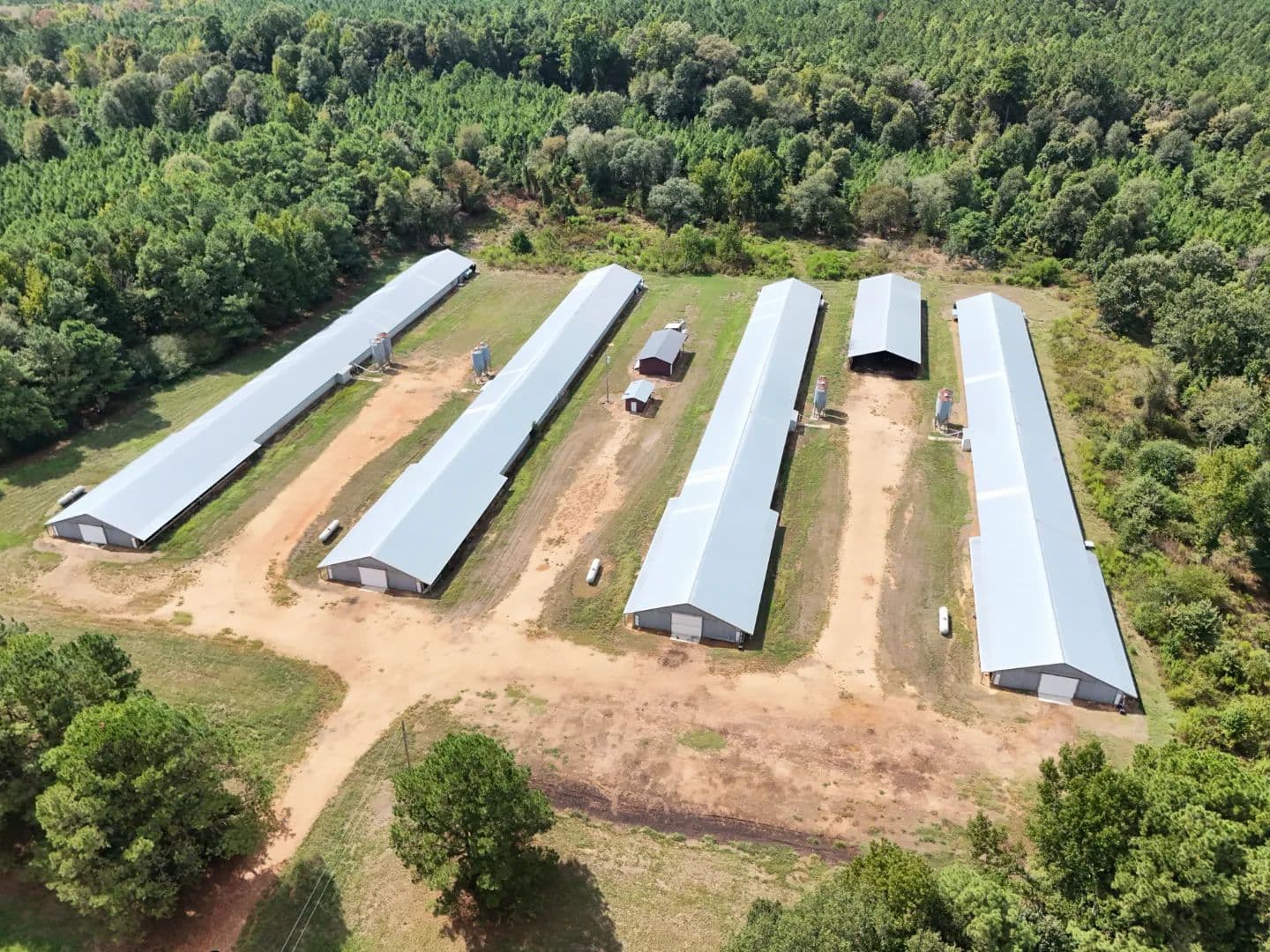 78.94 Acre Poultry Farm in Lincoln Parish, LA  - Dubach, Louisiana, 71235
