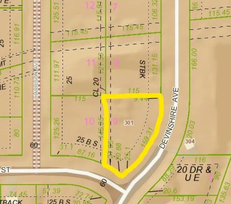 Property from 301 N Devinshire Ave - KW