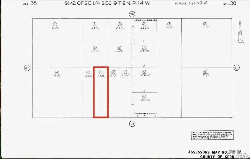 Vacant Land in Rosamond - Rosamond, California, 93560