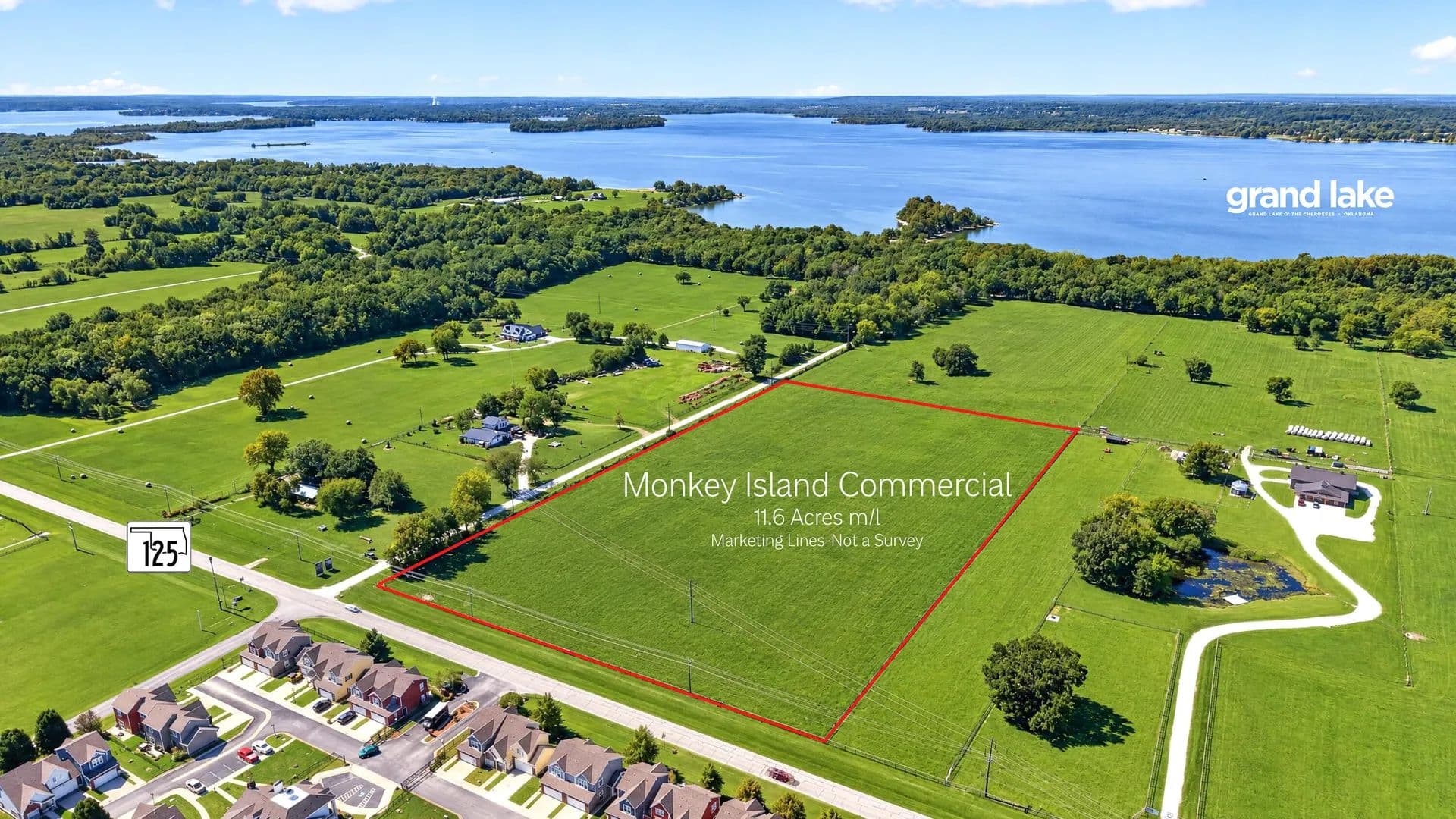 11.6 Acres of Land for Sale in Monkey Island, OK - Oklahoma, 74331